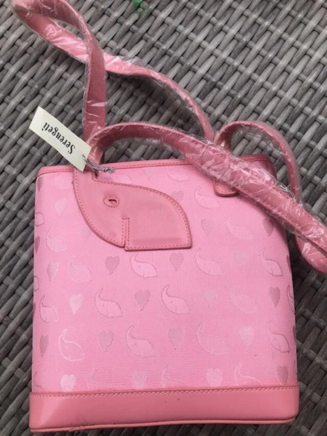 Diseñador Brentano Bolso de Mano Monedero Bolso de Mano Elefante CLOSEOUT Rosa Nuevo Foto 2 de 2