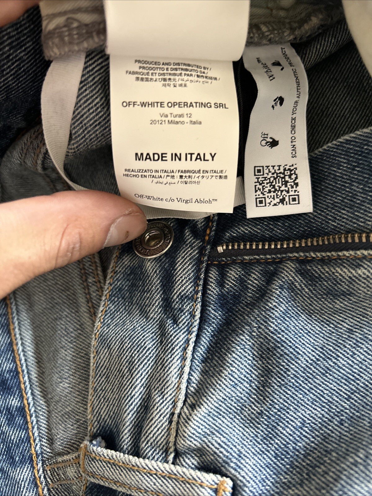 Off White Jeans - image 8