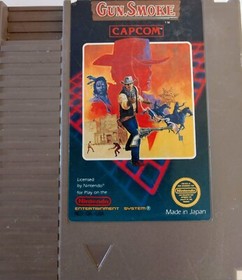 Gun Smoke (Nintendo Entertainment System, 1988) NES Game Cartridge
