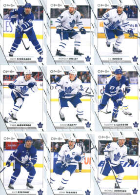 2023-24 OPC Veterans Toronto Maple Leafs Team Set of 13 Cards(4 POCKET NOTEBOOK)