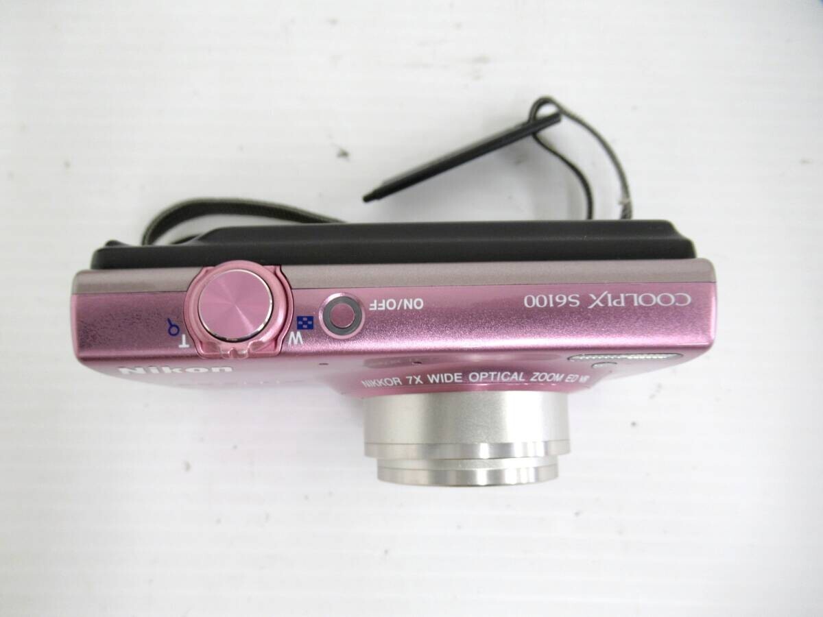 デジタルカメラ Nikon COOLPIX S6100 Pink MINT] Nikon COOLPIX S6100 Pink 16.0MP 7x Zoom Compact