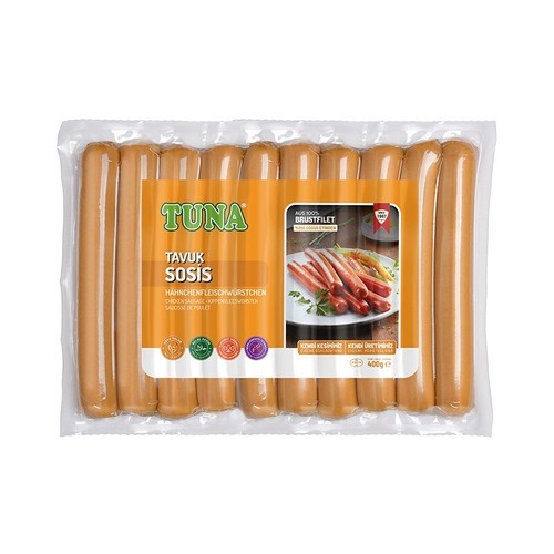 Turkish Chicken Sausages Hot Dogs 100 Halal 400gr Sosis eBay
