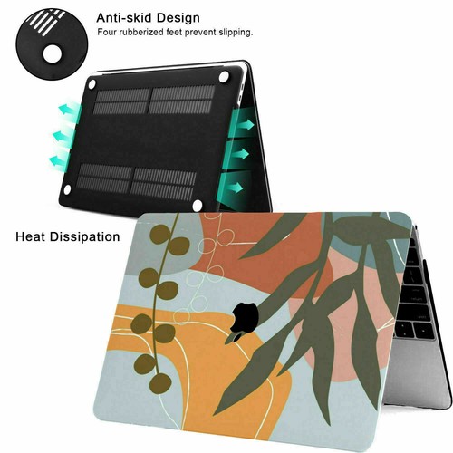 Funda rígida de goma con flores para 2025 nueva Macbook Air Pro M1 M2 M3 - Imagen 2 de 26