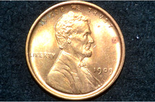 1909 VDB Lincoln Cent GEM BU RD UNC FREE SHIPPING