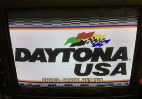 Daytona USA Sega Saturn PAL Complete CIB With Manual Video Game