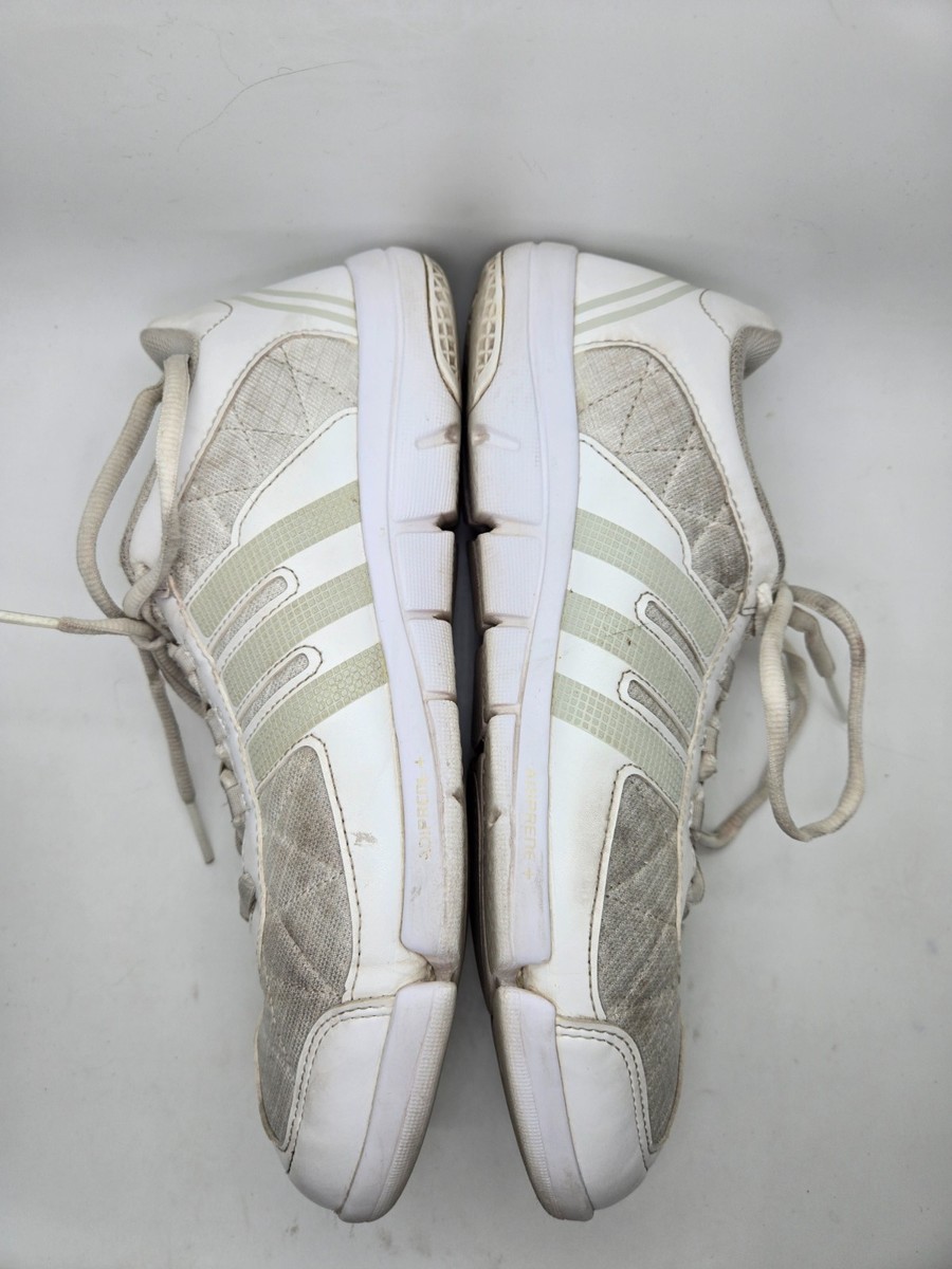 Adidas Triple Cheer Cheerleading Shoes Womens 10 White Athletic Workout  Sneakers | eBay