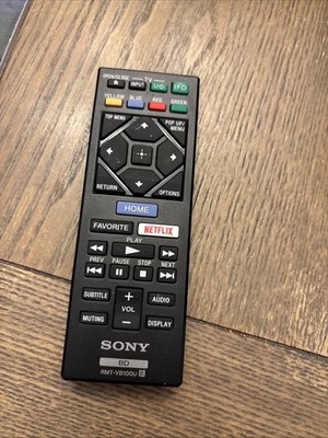 Genuine Sony RMT-VB100U Blu-Ray Player Remote Control