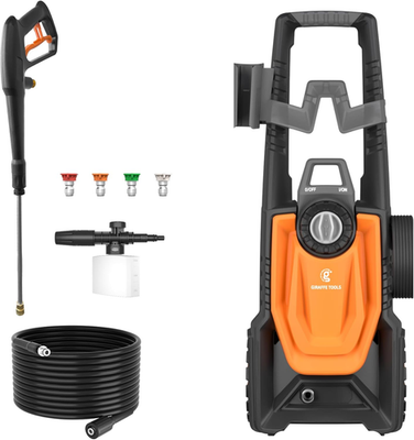 #ad #ad 2400 PSI Electric Pressure Washer with Foam Cannon amp; Nozzles $166.99