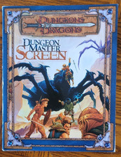 DUNGEONS DRAGONS 3.0 DM Screen 2000 Wizards Of The Coast Dungeon Master Screen