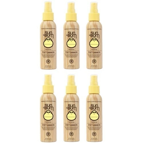 Sun Bum Revitalizing 3In1 Leave In Conditioner (4 fl oz, pack of 6) - Image 2 of 4