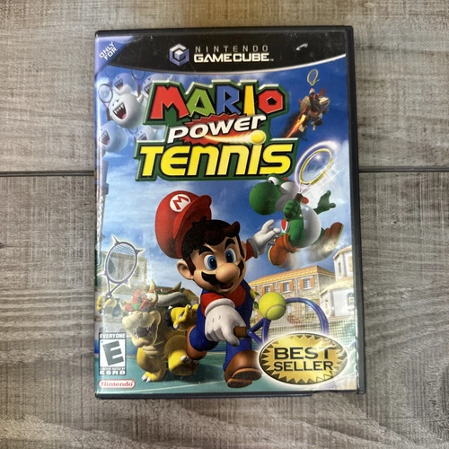 Mario Power Tennis Nintendo Gamecube Missing Manual Has Inserts
