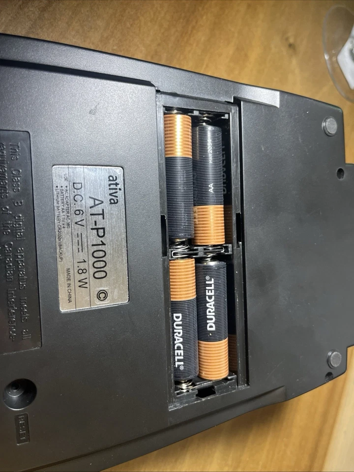 Ativa AT-P4000 Heavy-Duty Printing Calculator USED - Image 3 of 3