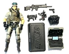 Hasbro G.I. Joe POC Pursuit Of Cobra General Hawk Loose Incomplete 3.75”