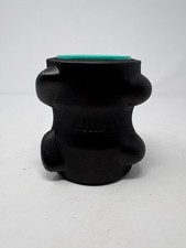 Chirp Wheel Massage Roller Small Deep Tissue Back Recovery Black Teal Fitness