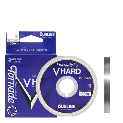 Sunline Tornado V Hard 50M Roll (Single Roll) 2.75 Natural Clear_
