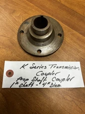 Chris Craft K Series Transmission Prop Shaft Coupling 1" x 4" Solid Hub