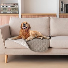 100 Double Sided Waterproof Dog Blanket Soft Pet Bed Cover Reversible Protec...