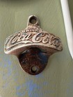 VINTAGE STARR X Coca Cola  WALL MOUNTED GLASS SODA BOTTLE OPENER please read — photo 5
