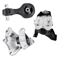 Engine Motor Mount and Transmission Mount Kit Replacement, Set of 3, Compatible