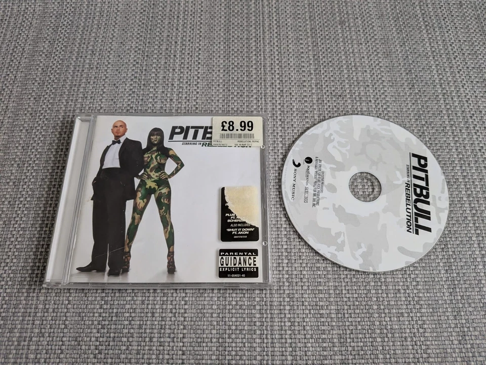 Pitbull - Starring in Rebelution (Parental Advisory, 2009 CD) FREE POSTAGE - Image 1 of 1