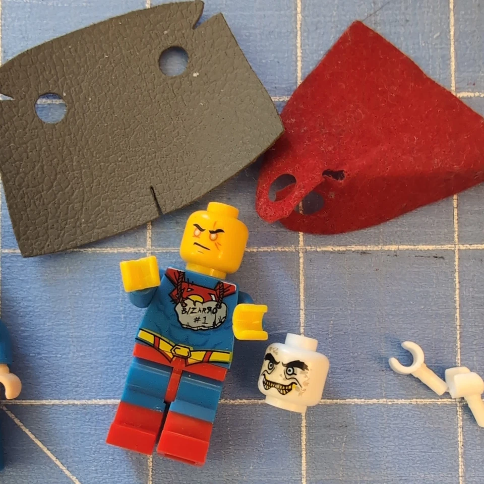 Lego DC Super Heroes Villain Minifigures Lot Batman Lex Luther Superman bizarro - Image 4 of 4