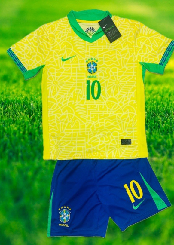 Nike ブラジル代表 NEYMAR JR 10番上下セット140 s-l1200.jpg