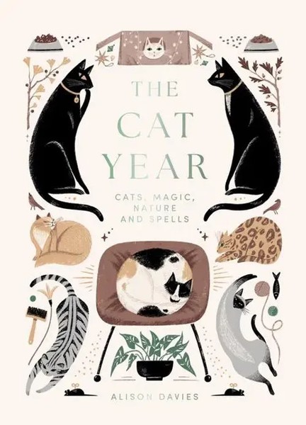 The Cat Year | Cats, Magic, Nature And Spells | Alison Davies | Buch | Englisch-image