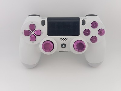 Original Wireless Controller für Sony PS4 DUALSHOCK 4 Playstation 4 Weiß / Lila