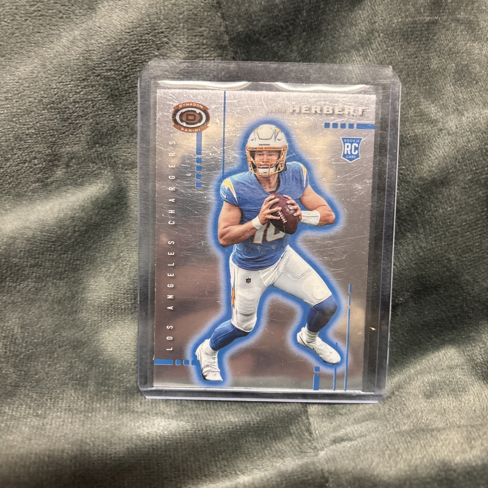 2020 Chronicles Justin Herbert Dynagon Rookies RC Rookie #D-3 Chargers