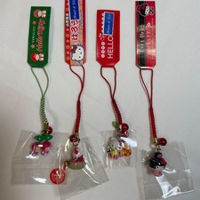 New   Hello Kitty Local Kitty Keyring Strap Yamagata Prefecture 4-piece set  