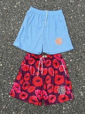 Lot Of 2 Eric Emanuel Mesh Shorts Mens Size Small