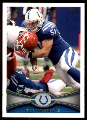 2012 Topps Pat Angerer Indianapolis Colts #129