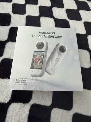 Insta360 X5 8K 360 Satin White Limited Edition Action Camera