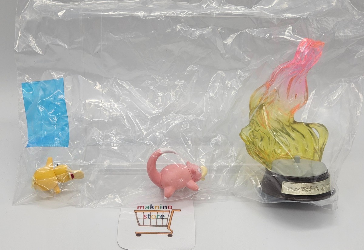 Pokemon SWING VIGNETTE Collection 3-3 Psyduck Slowpoke Figure