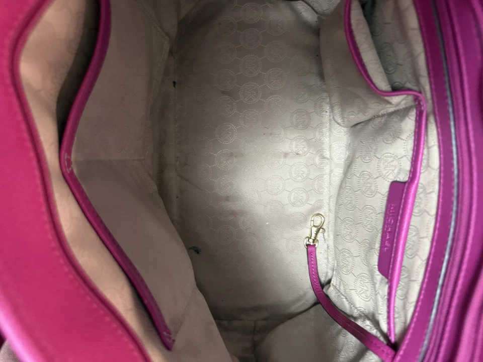 Bright pink Michael Kors Tote - Image 3 of 4