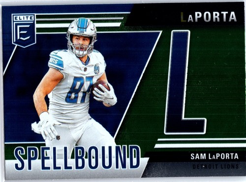 Sam LaPorta [Green] #5 2024 Panini Donruss Elite Spellbound card