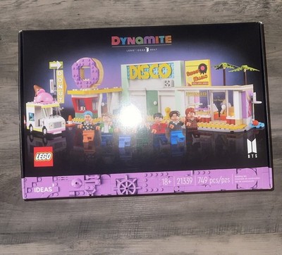 LEGO 21339-  BTS Dynamite Set KPOP Disco - Ideas - Complete New in Sealed Box