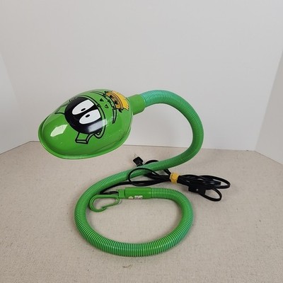 Retro Looney Tunes Green Marvin The Martian Twister Snake Desk Table Lamp Light