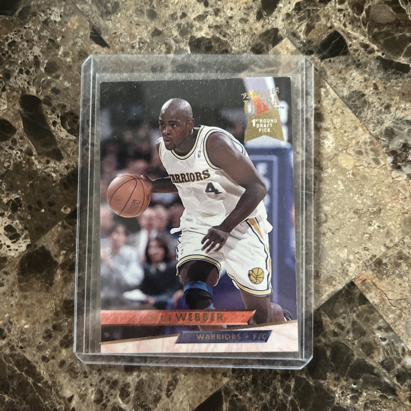 1993-94 Ultra Chris Webber RC #252 warriors 
