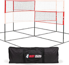 Ultimate 4-Way Volleyball Set for Fun and Competitive Play