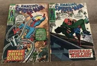 AMAZING SPIDER-MAN #88 & 90 DEATH OF CAPT STACY, DOC OCK  VG+/FN JOHN ROMITA ART