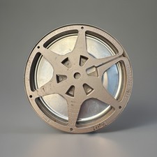 Kodak 8mm Kodascope Metal Film Reel with Round Metal Film Canister Case