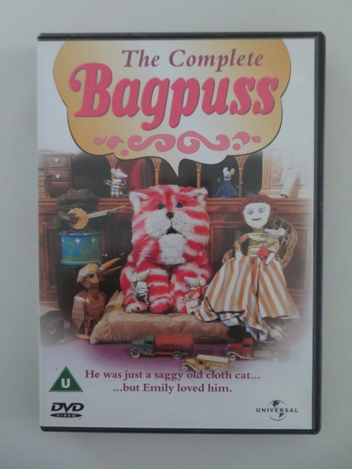 THE COMPLETE BAGPUSS (DVD) OLIVER POSTGATE SANDRA KERR 1974 REGION 2