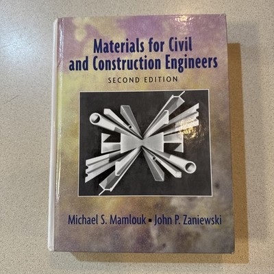 Materials for Civil and Construction Engineers  (2005, Hardcover)