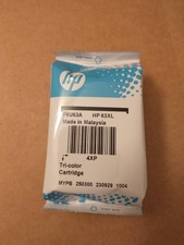 HP 63XL Authentic Tri-Color Cartridge Brand New Sealed expired