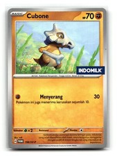 Pokemon 2024 Scarlet & Violet Indomilk Cubone...