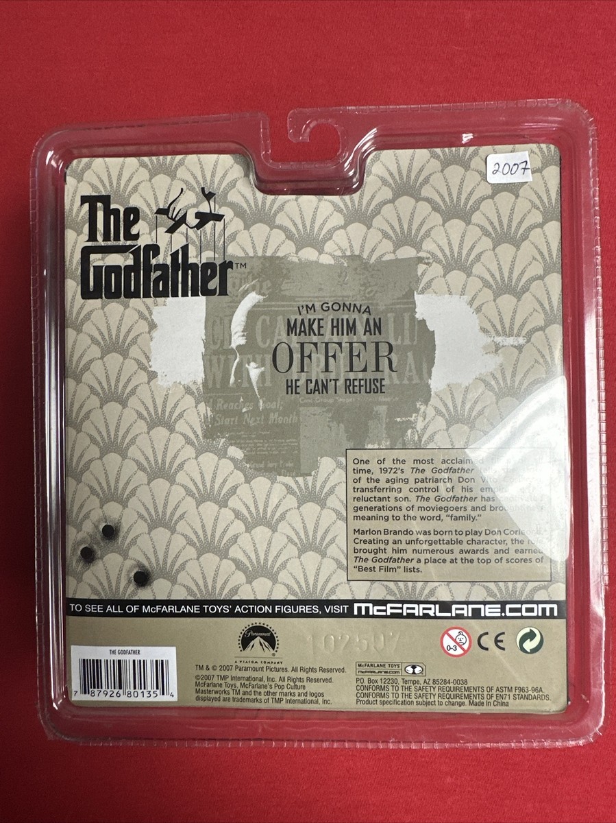 The Godfather Don Vito Corleone Action Figure McFarlane Toys