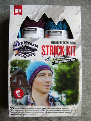 Stricken, Wolle,  Strickzeug, Stricknadeln, Komplettset zum Mütze stricken