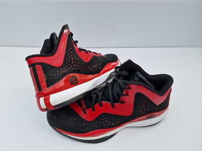 Adidas D Rose 773 III Basketballschuhe Schwarz/Rot - US8.5; EU41 - Gebraucht