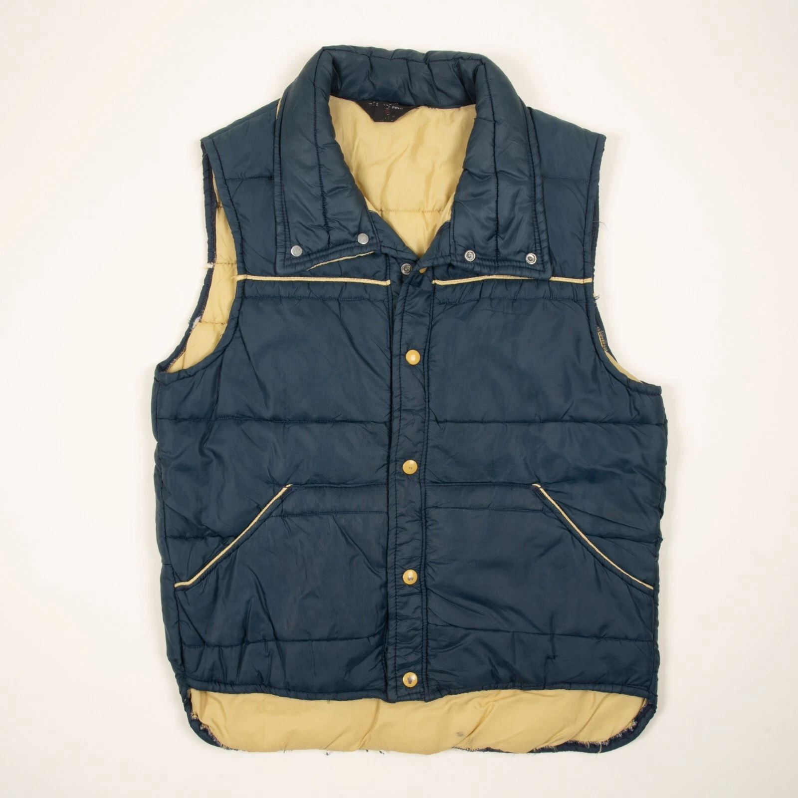 Vintage David Peyser Insulated Vest Puffer Jacket Bodywarmer Gilet 2264